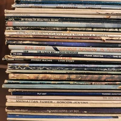 Huge Lot over 250 Vinyl LP Record Albums - Lots of Classic Rock & Folk Music -