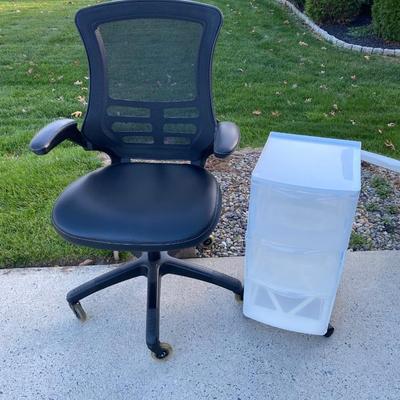 Lot 170C: Office Desk Chair & more