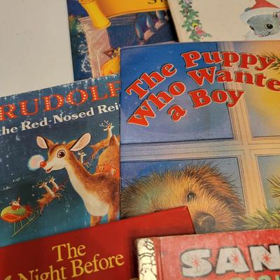 Vintage children's Christmas books