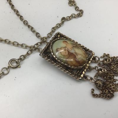 Vintage Pendant and Chain
