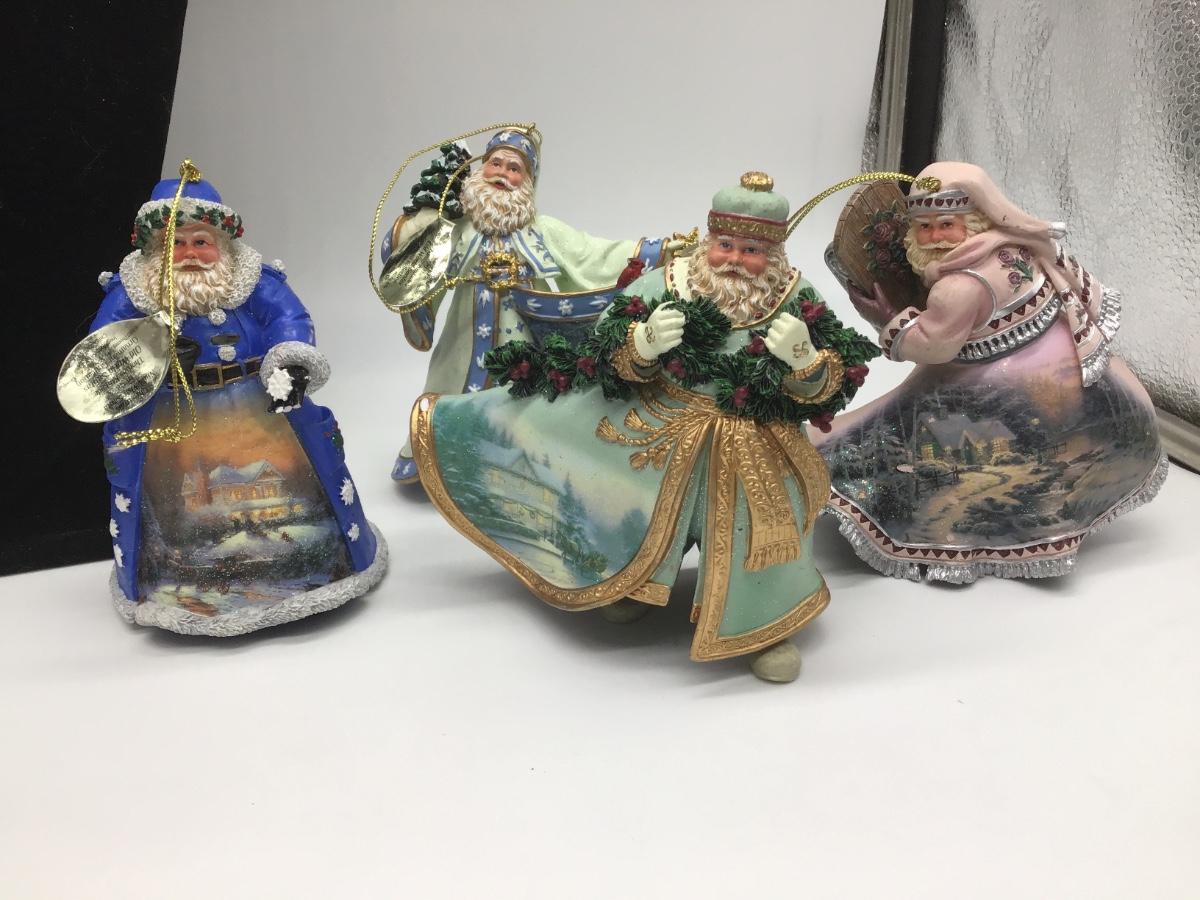 Thomas Kinkade ornaments. Set of 4 | EstateSales.org