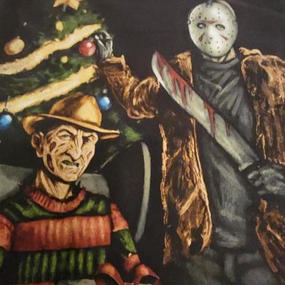 Nightmare on Elm Street Christmas Tshirt