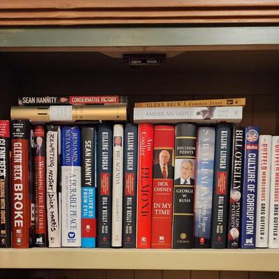 Lot of 23 Conservative Political Interest Books