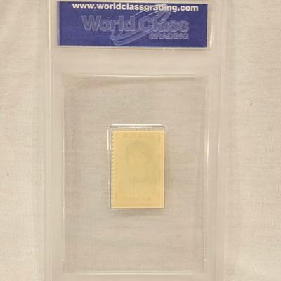 1964 Hallmark Beatles George Harrison Stamp WCG Grade 10 - Mint