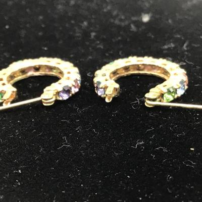 Judith Ripka Rhinestone Earrings