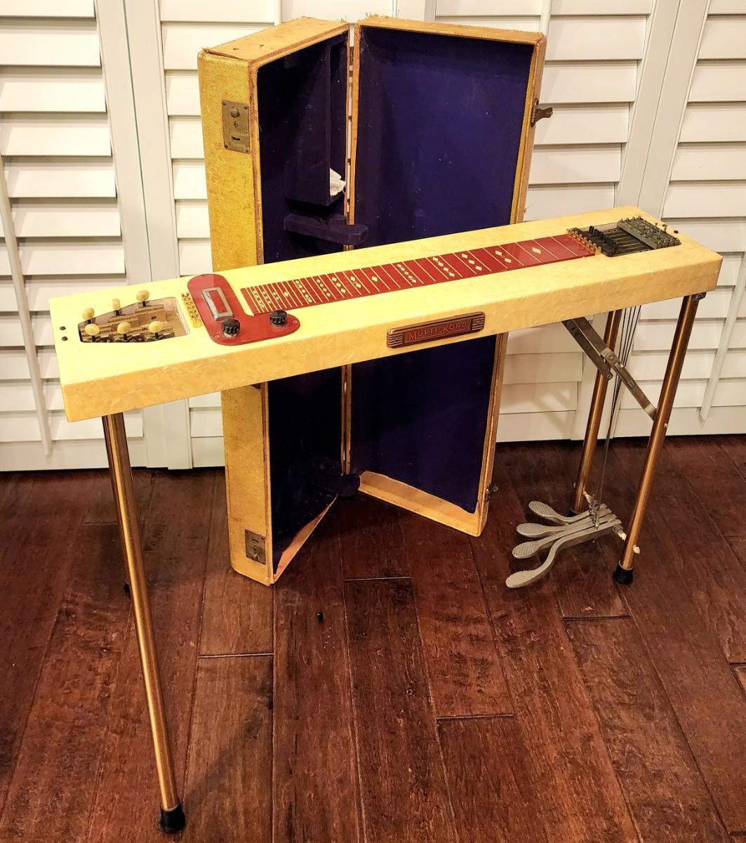 Multi kord pedal steel outlet