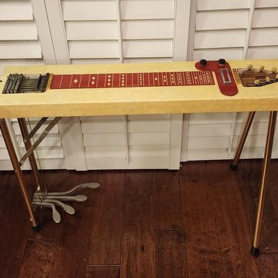 Harlin Brothers Multi Kord 1950s Vintage 6 String Pedal  Steel Guitar