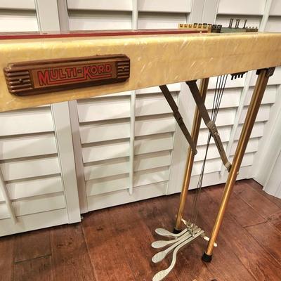 Harlin Brothers Multi Kord 1950s Vintage 6 String Pedal  Steel Guitar