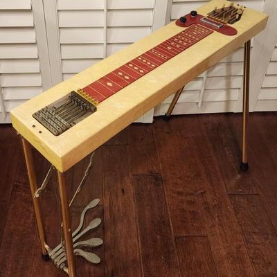 Harlin Brothers Multi Kord 1950s Vintage 6 String Pedal  Steel Guitar
