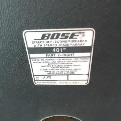BOSE DIRECT REFLECTING SPEAKERS