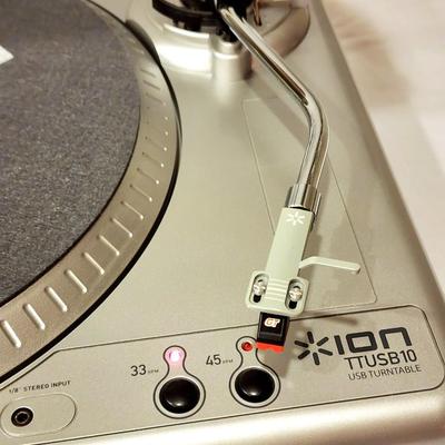 Ion TTUSB10 USB Turntable Record Player 33/45 rpm