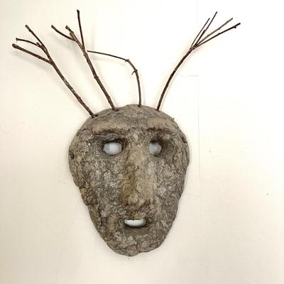 Lot 170 Wall Mask "Wicker Man" 10" tall