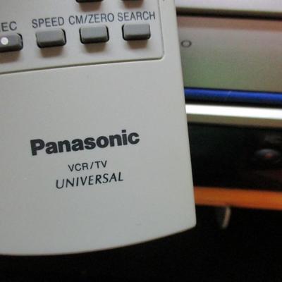 Panasonic Omnivision VHS Player With Remote - D