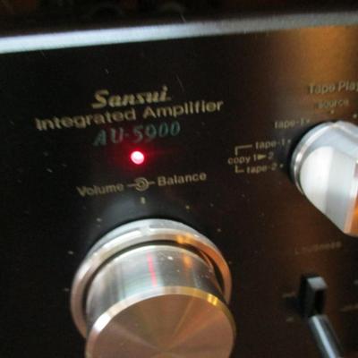 Sansui Integrated Amplifier Au-5900 - D