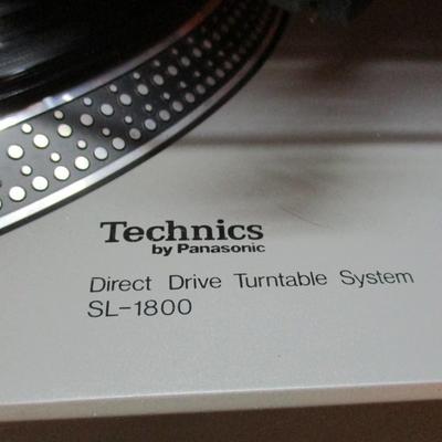Technics Direct Drive Turntable System SL-1800 - D