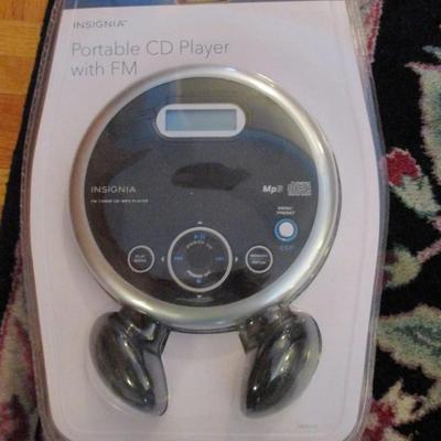 Portable CD Player With FM - D
