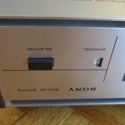 Sony Stereo 8 Cartridge Recorder TC-8W - D
