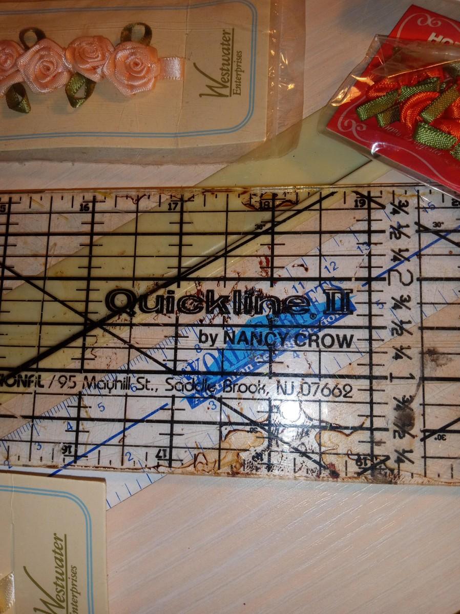 ROTARY CUTTING BOARDS, YARN, KNITTING AND CROCHET NEEDLES