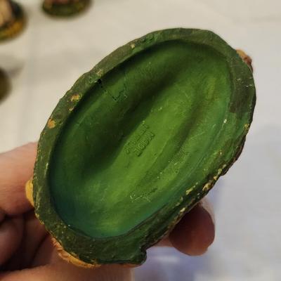 Vintage 15 piece Italian Nativity Set with Vintage Creche