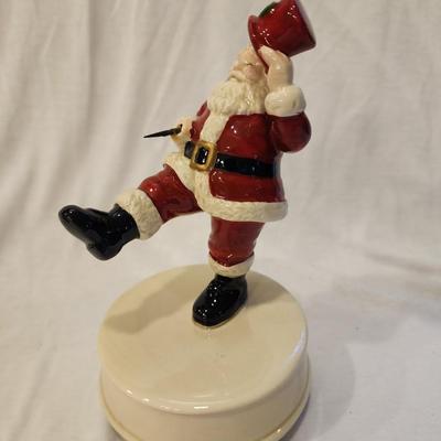 Lot of Festive Christmas Musical Decorations - Angel, Santa, Christmas Tree, Carousel Horse