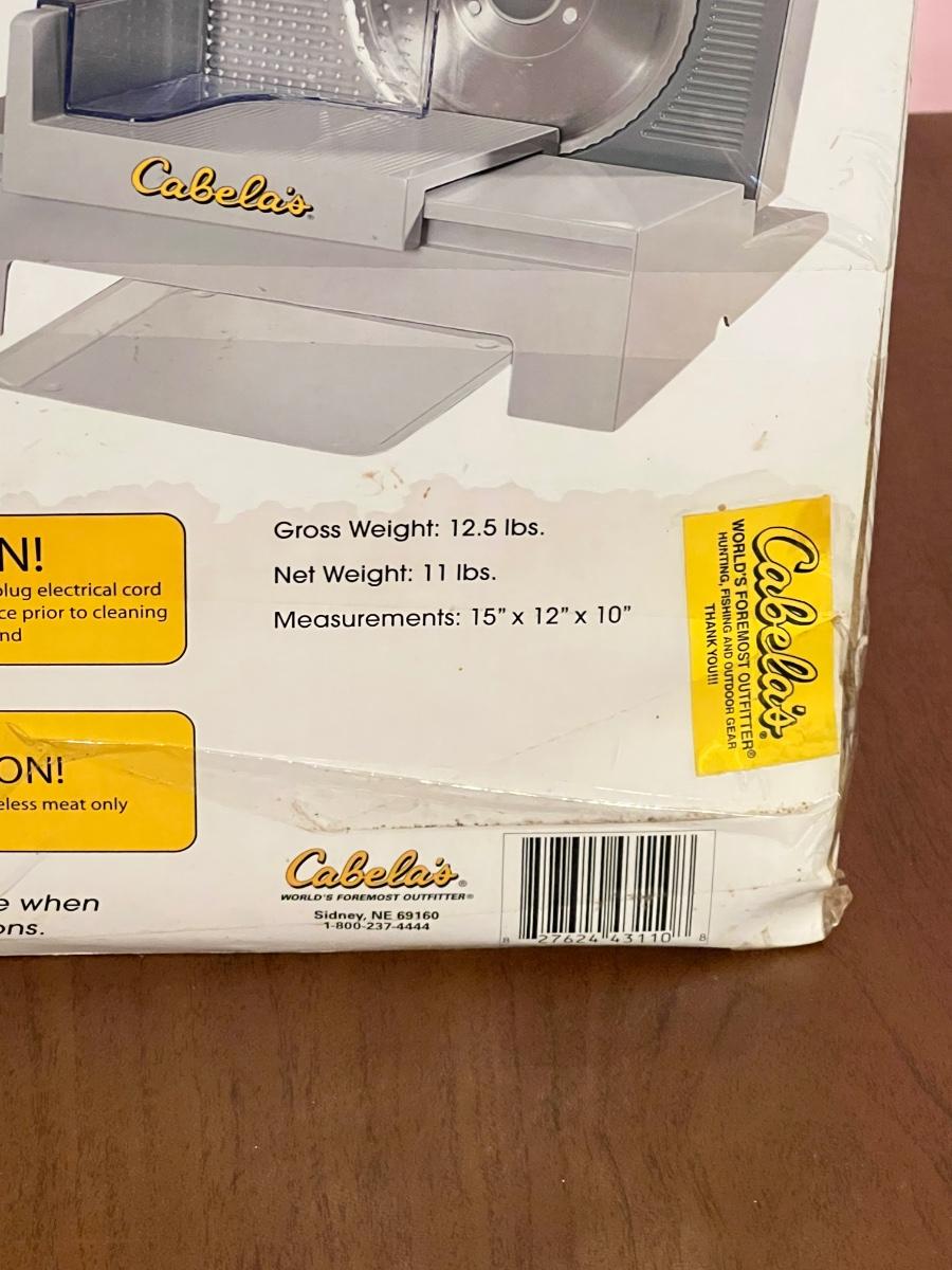 CABELAS Heavy Duty Meat Slicer