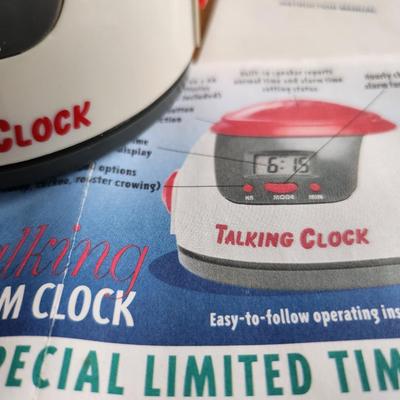 Vintage  70s Talking Clock