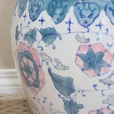 Large Chinese ceramic planter pot
