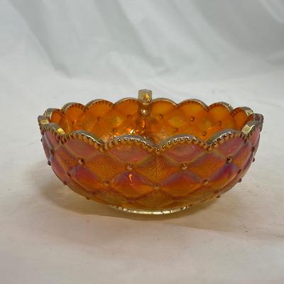 -4- Imperial Orange Marigold Carnival | Nappy Dish
