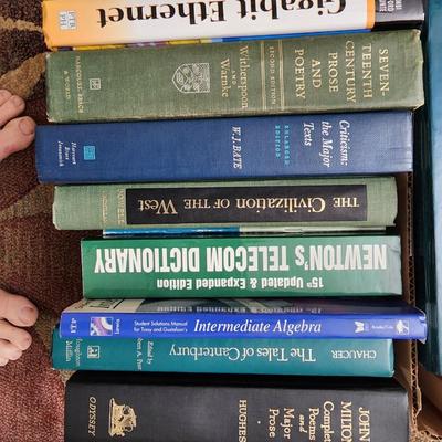 Large Lot (approx 200) Books - fiction, non-fiction, art, poetry, hard cover, paperbacks