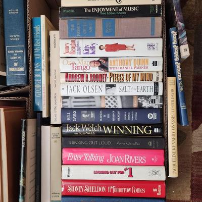 Large Lot (approx 200) Books - fiction, non-fiction, art, poetry, hard cover, paperbacks