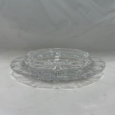 -17- Medium Clear Glass | Covered Butter Dish