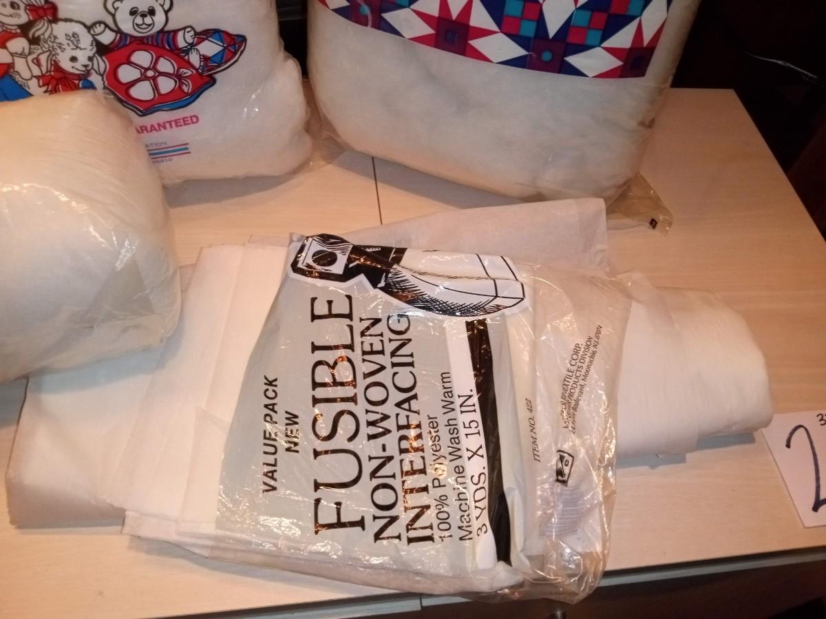 QUILT BATTING AND POLYFILL