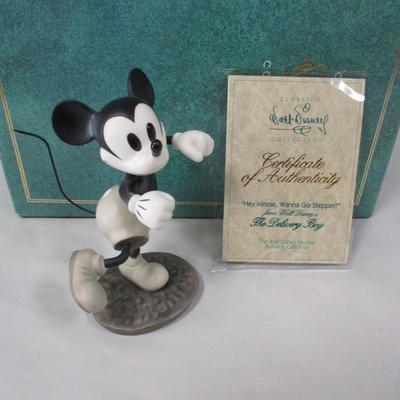 WDCC Disney Figurine The Delivery Boy in Box with COA