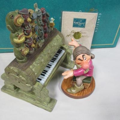 WDCC Disney Figurine Snow White & The Seven Dwarfs Pipe Organ 