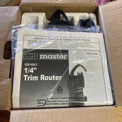 DRILL MASTER 1/4â€ TRIM ROUTER
