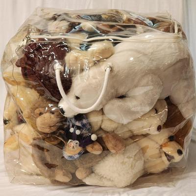 Teddies and Puppies and Kitties oh my! BIG bag of stuffed animals