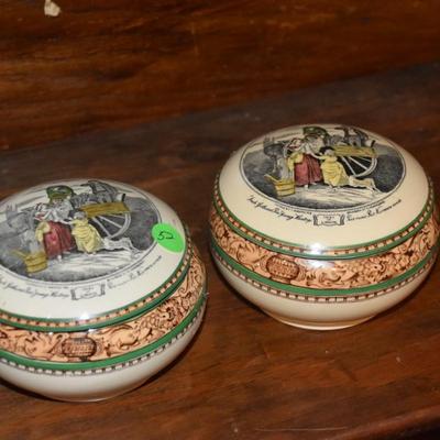Adams China Covered Pots
