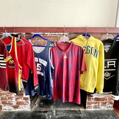 Lot 218 Group Sports Jerseys & Shirts Tank Tops LA Hockey Adidas Vintage & New
