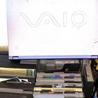 Lot 227 Vintage Games & Game Systems Sony Vaio Tablet Controllers Nintendo