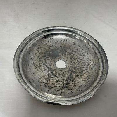 -42- Metal Covered Butter Dish | Serving Knife