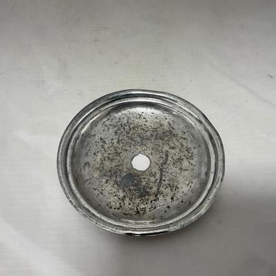-42- Metal Covered Butter Dish | Serving Knife
