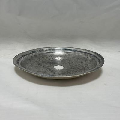 -42- Metal Covered Butter Dish | Serving Knife