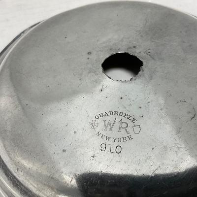 -42- Metal Covered Butter Dish | Serving Knife