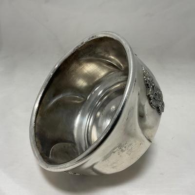 -42- Metal Covered Butter Dish | Serving Knife