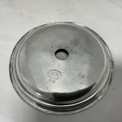 -42- Metal Covered Butter Dish | Serving Knife