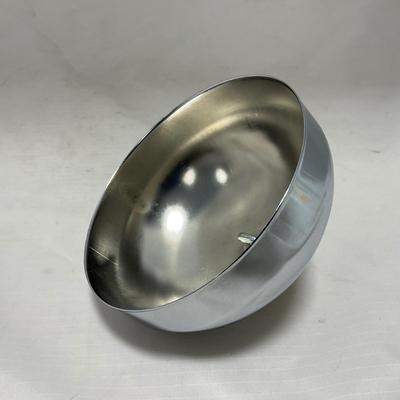 -44- Small Metal & Gold Accents | Covered Butter Dish