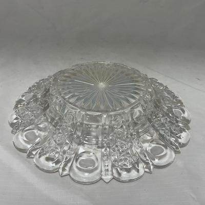-50- Clear Glass | Covered Butter Dish