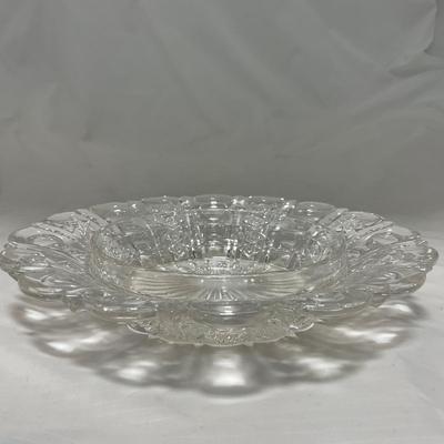 -50- Clear Glass | Covered Butter Dish