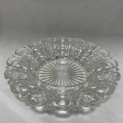 -50- Clear Glass | Covered Butter Dish