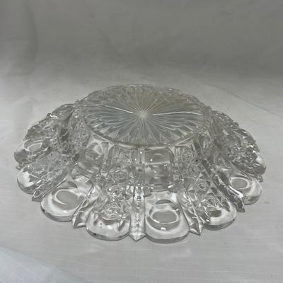 -50- Clear Glass | Covered Butter Dish